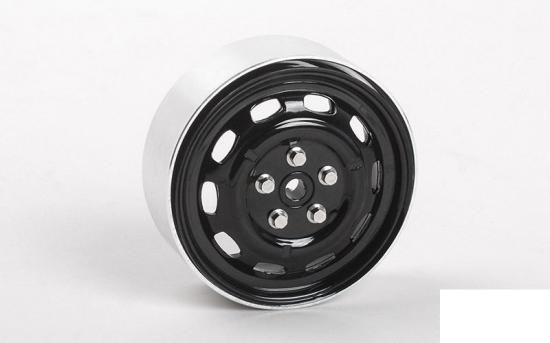 RC4WD Stamped Steel 1.7 10-Oval Hole Wheels (Black) RC4WD — image 4 of 7