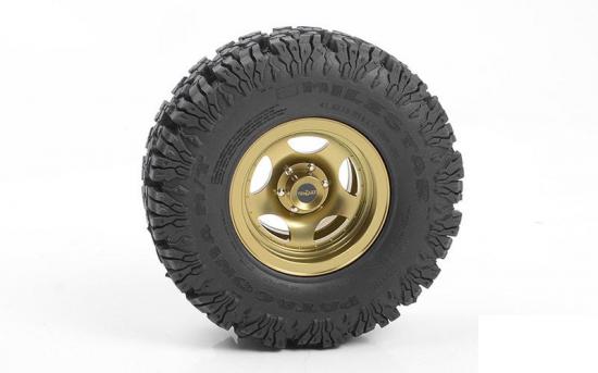RC4WD Breaker 1.9 Beadlock Wheels (Gold) RC4WD