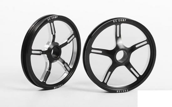 RC4WD RC Components Fusion Drag Race Front Wheels RC4WD