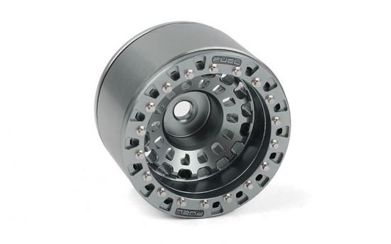 RC4WD Fuel Off-Road 1.55 Zephyr Beadlock Wheels (Gunmetal) RC4WD