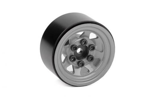 RC4WD Stamped Steel 1.0 Stock Beadlock Wheels (Plain) (4)