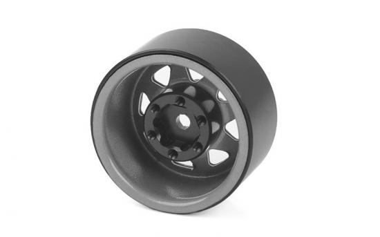 RC4WD Stamped Steel 1.0 Stock Beadlock Wheels (Plain) (4)
