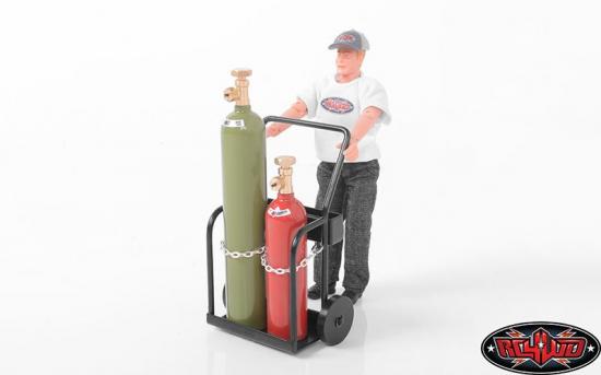 RC4WD Scale Garage Series 1:10 Dual Tank Welders Cart