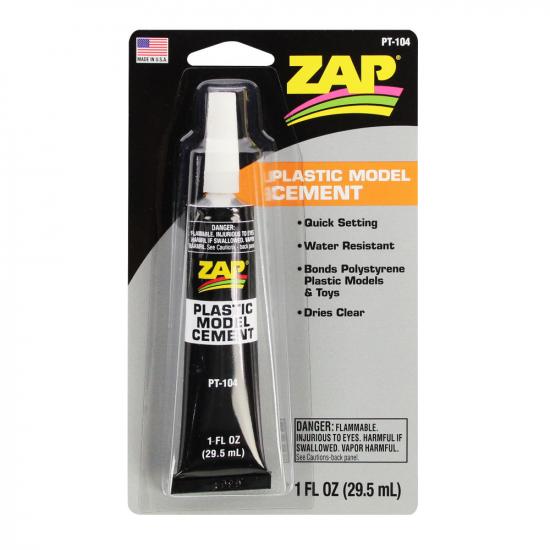 Zap PT-104 Plastic Model Cement (29.5ml)