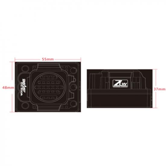 ZTW 1:8 Beast SS120A ESC + 4P SL3674 2150Kv Motor + LCD Program Card