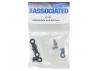 Associated Pro SC 4X4 16mm Shock Rod End + Susp. Ball (4)