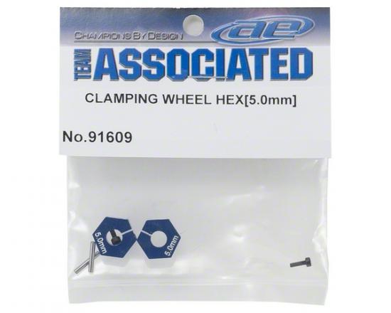 Associated Factory Team Clamping Wheel Hex 5.0mm Offset (2)