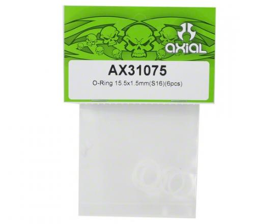 Axial O-Ring 15.5x1.5mm (S16) (6pcs)