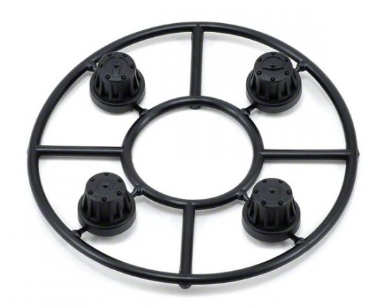 Axial 1.9 Black Rock CRC Wheels - Black (2)