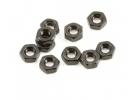 Axial M3 Thin Hex Nut (Black) (10)