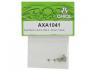 Axial M2.5 Nylon Locking Hex Nut - Silver (10)