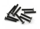 Axial M3x20mm Hex Socket Flat Head - Black (10)