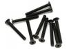 Axial M3x25mm Hex Socket Flat Head (Black) (10)