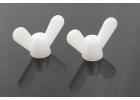 GF-0304-002 - Wing nut - M5 - Nylon (2pcs) ** CLEARANCE **