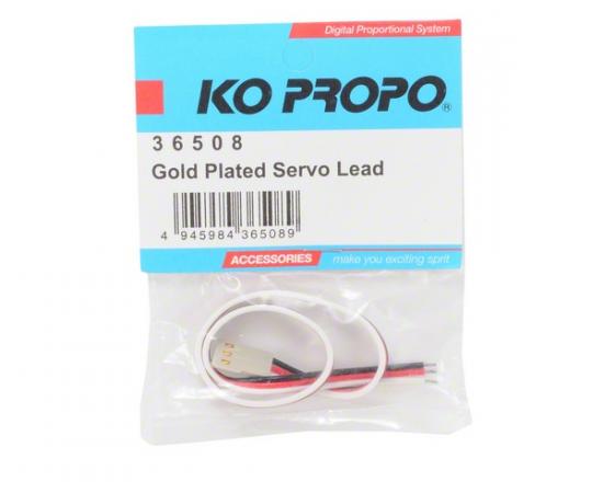 Gold Plated Servo Lead
