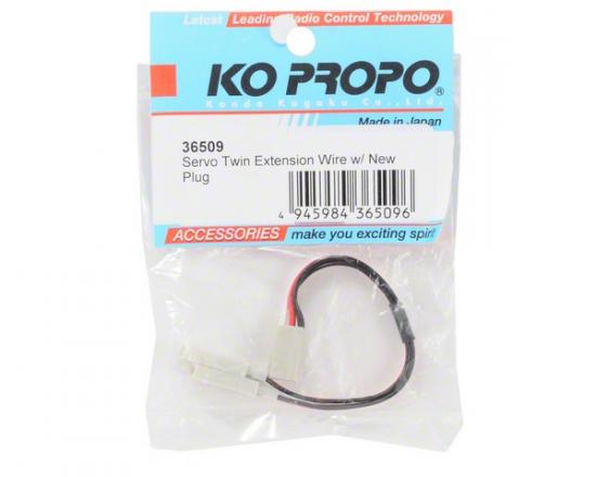 Servo Twin Extension Wire II w/New Plug