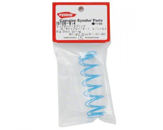 Kyosho Big Shock Springs M 8-1.4/84mm Light Blue (2)