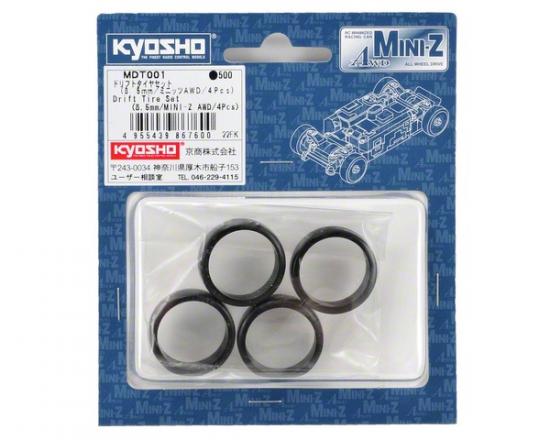 Kyosho Tyres (Drift) Mini-Z Awd (4) - 8.5mm Front