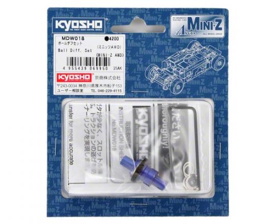 Kyosho Ball Differential Set For Mini-Z Awd / Buggy