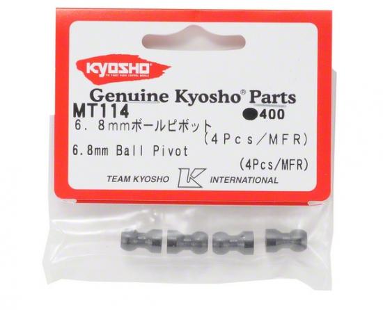 Kyosho 6.8mm Pivot Ball (4Pcs) Mfr ** CLEARANCE **