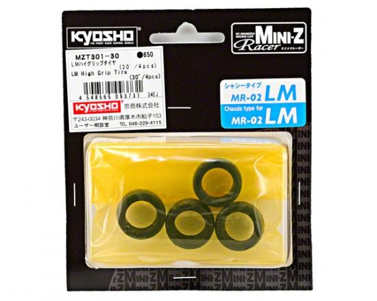 Kyosho Miniz Lm High Grip Tyres 30 Shore (4)