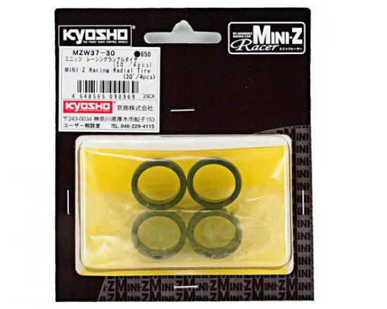 Kyosho Miniz Racing Radial Tyres 30 Shore (4)