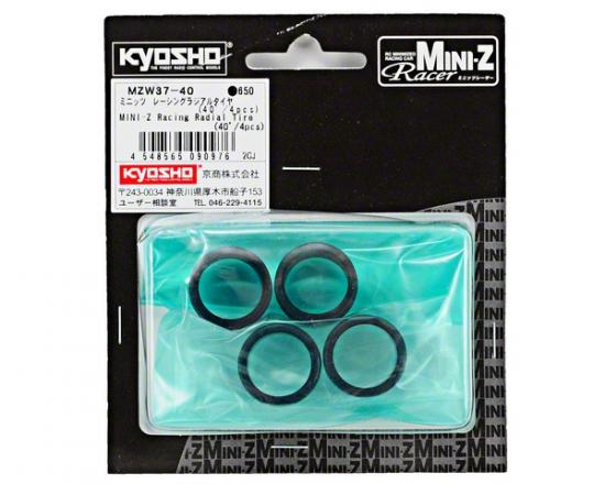 Kyosho Miniz Racing Radial Tyres 40 Shore (4)