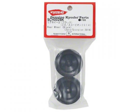 Kyosho Rer Wheel (2) Scorpion 2014 - Black