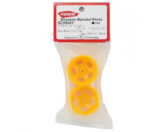 Kyosho Rear Wheel (2) Beetle 2014 - Yellow