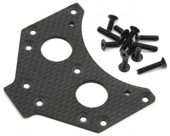 Kyosho Carbon Gear Box Mount Scorpion 2014