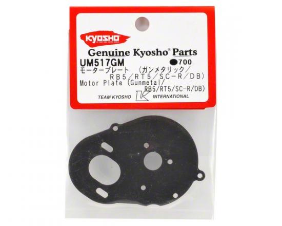 Kyosho Motor Plate Rb5/Rt5/SC-R/Db - Gun Metal