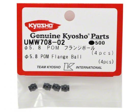 Kyosho P.O.M Flange Ball 5.8mm (4)