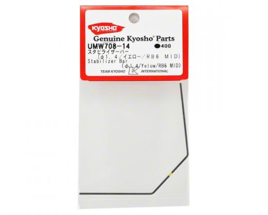 Kyosho Anti-Roll Bar (1.4) Rb6 Mid - Yellow