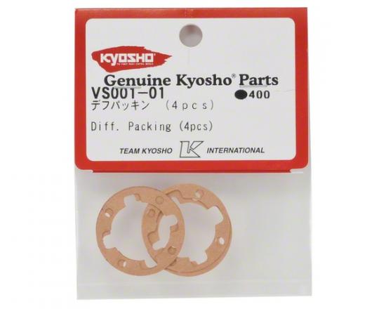 Kyosho Differential O-Rings (4)