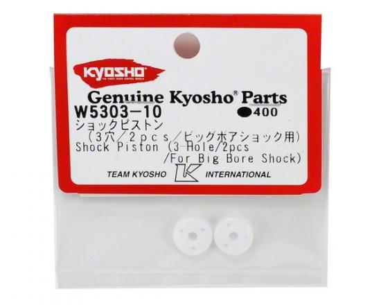 Kyosho Big Bore Shock 3 Holes Piston (2) ** CLEARANCE **