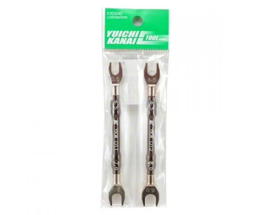 Kyosho Team Kanai Spanner Set - 5.5-7.0mm + 6.5-8.0mm Spanners