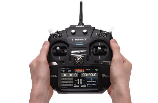 Futaba T16SZ 16-Channel 2.4GHz (Mode 2) Combo with R7008SB Receiver (Euro)