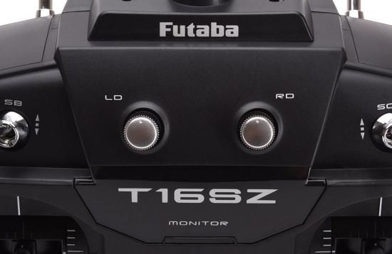 Futaba T16SZ 16-Channel 2.4GHz (Mode 2) Combo with R7008SB Receiver (Euro)