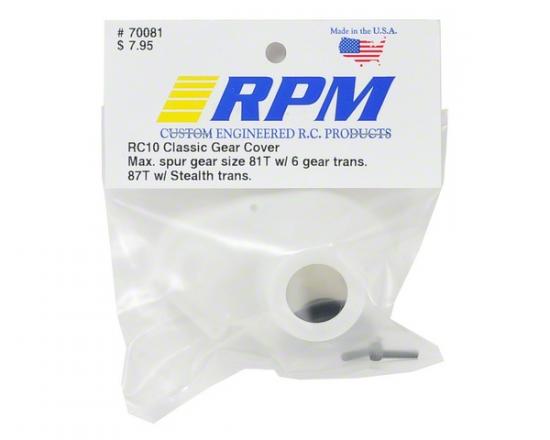 RPM Associated RC10 & RC10T Classic Gear Cover