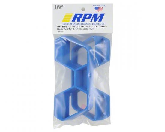 RPM Nerf Bars for Traxxas Slash LCG 4X4/Rally - Blue