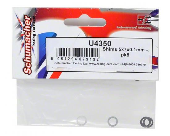 Shims 5x7x0.1mm - (8)