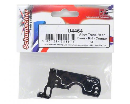 Alloy Trans Rear lower - RH - Cougar KF