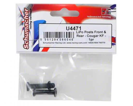 LiPo Posts Front & Rear - Cougar KF - 1pr
