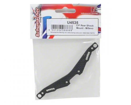 Carbon Fibre Rear Shock Mount - Mi5evo