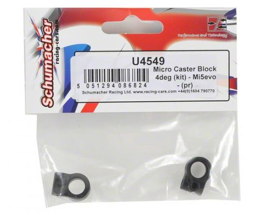 Micro Caster Block 4deg (kit) - Mi5evo (2) ** CLEARANCE **