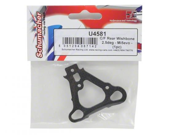 Carbon Fibre Rear Wishbone 2.5deg - Mi5evo - (1)