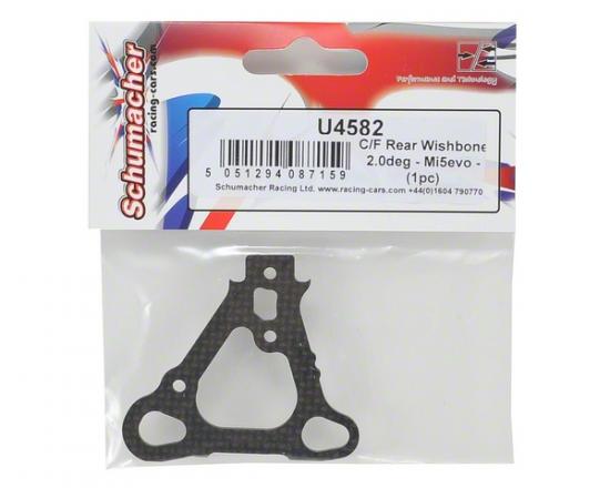 Carbon Fibre Rear Wishbone 2.0deg - Mi5evo - (1)