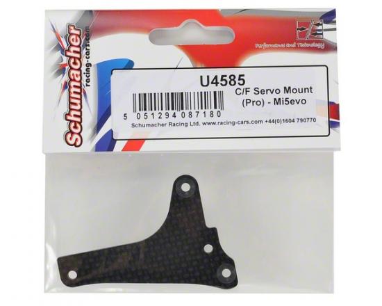 Carbon Fibre Servo Mount (Pro) - Mi5evo