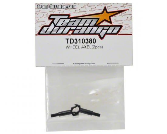 Team Durango Wheel Axle Set DETC410 ** CLEARANCE **