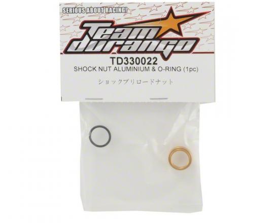 Team Durango Aluminium Shock Nut O-Ring DEX410
